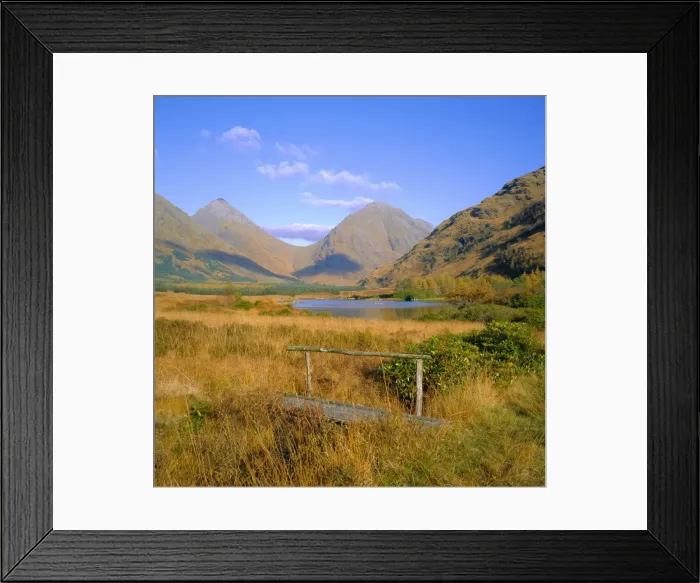 Framed Print : Glen Etive Framed Print : Glen Etive