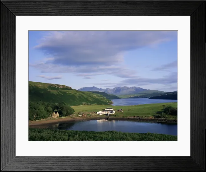 Framed Print : Loch Harport and the Cuillin Hills Framed Print : Loch Harport and the Cuillin Hills