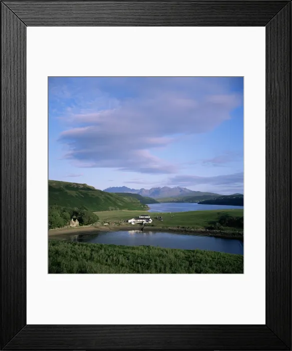 Framed Print : Loch Harport and the Cuillin Hills Framed Print : Loch Harport and the Cuillin Hills