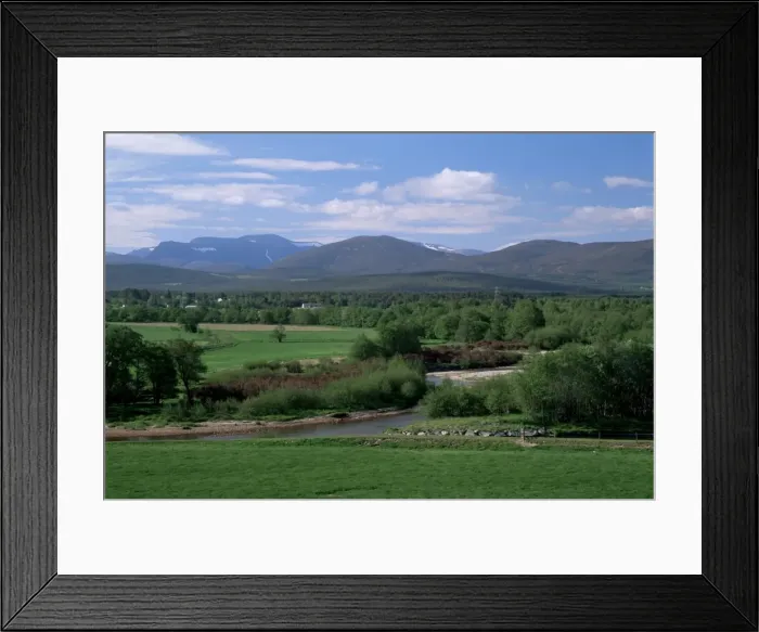Framed Print : Spey Valley and the Cairngorms Framed Print : Spey Valley and the Cairngorms