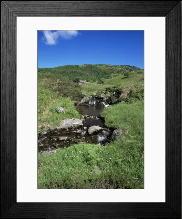 Framed Print : A burn in Dukes Pass Framed Print : A burn in Dukes Pass