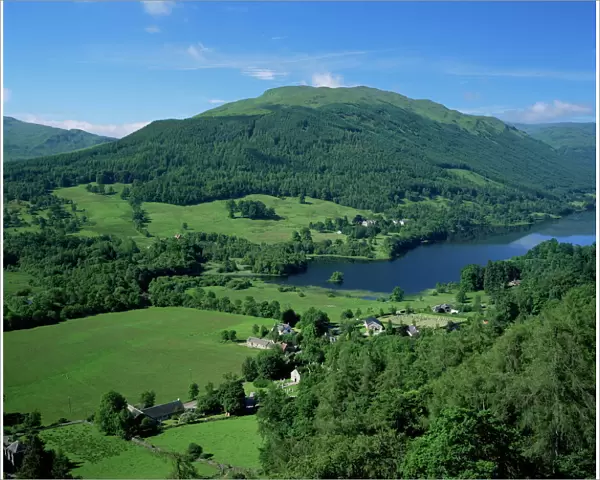 View over Balquhidder and Loch Voil