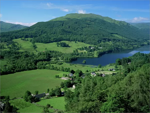View over Balquhidder and Loch Voil