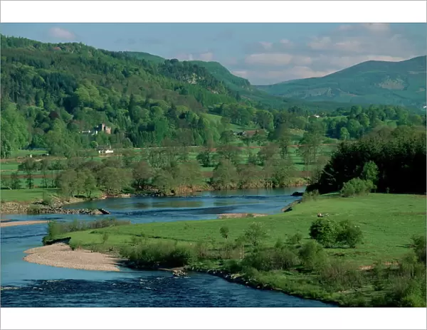The River Tay three miles north of Dunkeld