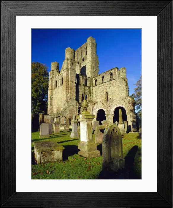 Framed Print : 12th Century Benedictine Abbey founded by King David in 1128 Framed Print : 12th Century Benedictine Abbey founded by King David in 1128