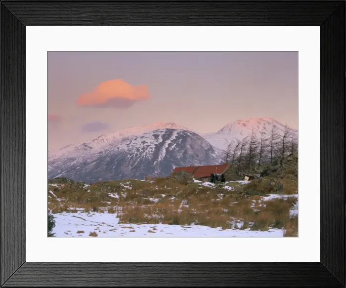 Framed Print : Dawn light on the mountains of Skye from Galltair on the mainland Framed Print : Dawn light on the mountains of Skye from Galltair on the mainland