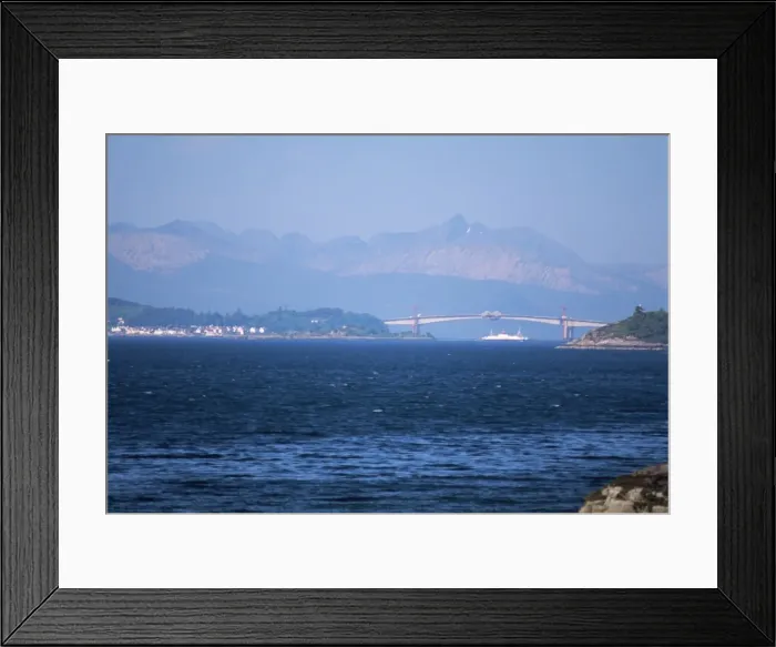 Framed Print : Lochalsh Bridge linking mainland to Skye Framed Print : Lochalsh Bridge linking mainland to Skye