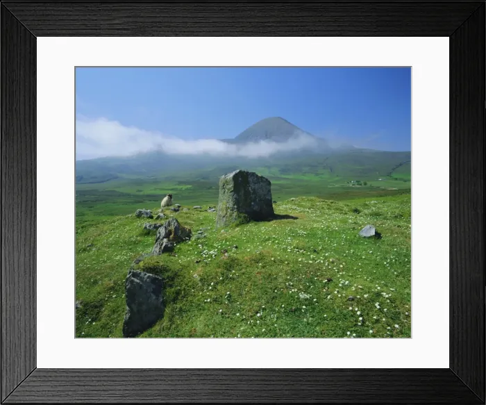 Framed Print : The Red Cuillins near Broadford Framed Print : The Red Cuillins near Broadford