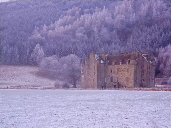 Castle Menzies in winter