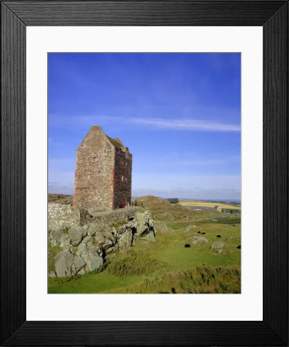 Framed Print : Smailholm Tower Framed Print : Smailholm Tower