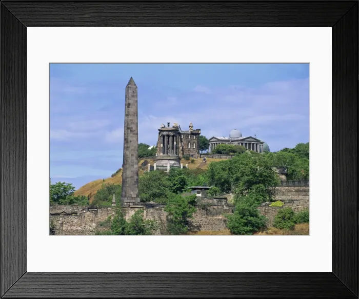 Framed Print : Calton Hill monuments Framed Print : Calton Hill monuments