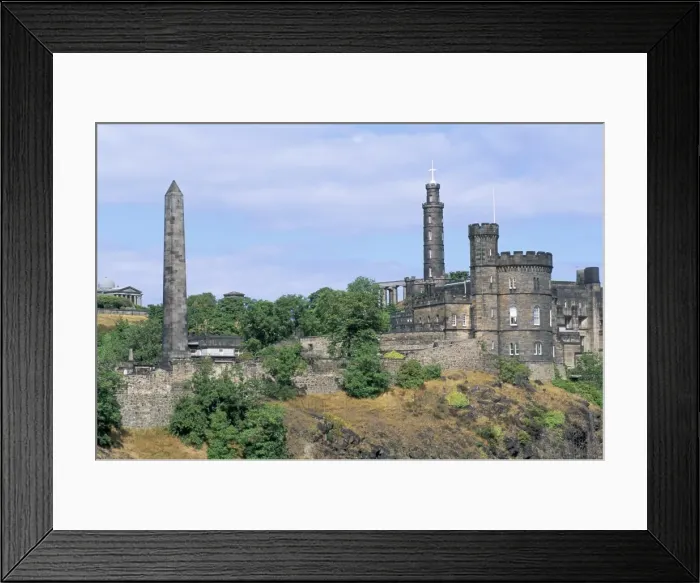 Framed Print : Calton Hill monuments Framed Print : Calton Hill monuments