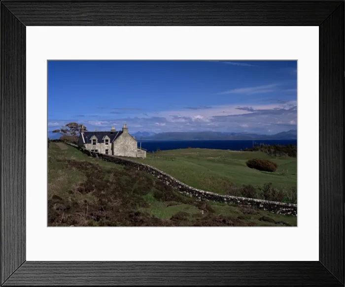Framed Print : House from Grulins path Framed Print : House from Grulins path