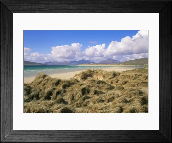 Framed Print : Sand dunes at Seilebost Framed Print : Sand dunes at Seilebost