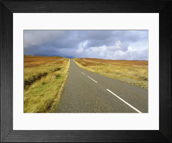Framed Print : Empty road Framed Print : Empty road