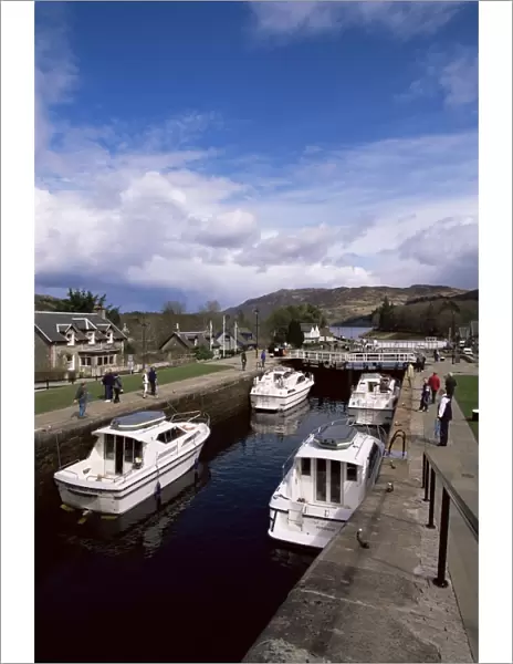 Locks on the Caledonian Canal