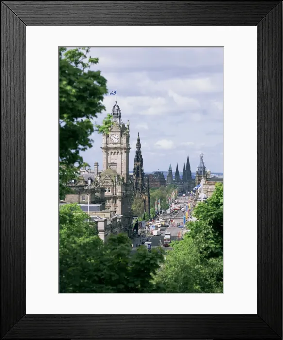Framed Print : Princes Street Framed Print : Princes Street
