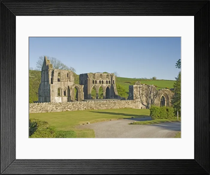 Framed Print : The 12th century Cistercian Dundrennan Abbey Framed Print : The 12th century Cistercian Dundrennan Abbey