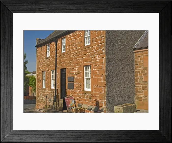 Framed Print : The home of Robert Burns