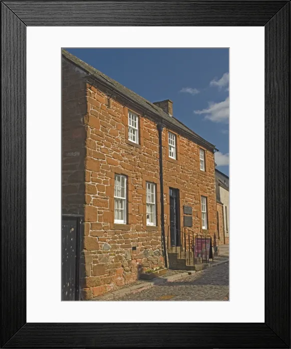 Framed Print : The home of Robert Burns Framed Print : The home of Robert Burns