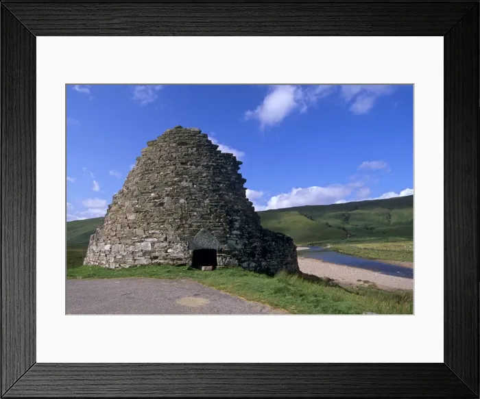 Framed Print : Dun Dornaigil Broch Framed Print : Dun Dornaigil Broch