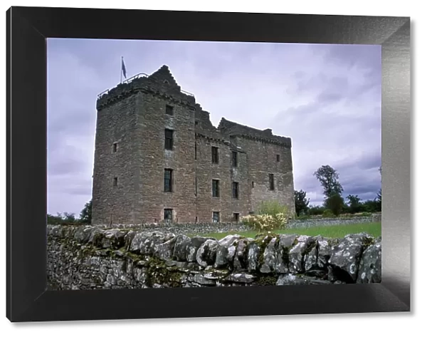 Huntingtower Castle dating from the 15th century