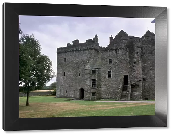 Huntingtower Castle dating from the 15th century