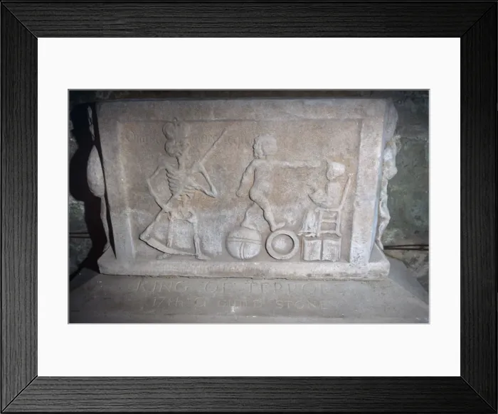 Framed Print : Tomb in Sacristy Framed Print : Tomb in Sacristy