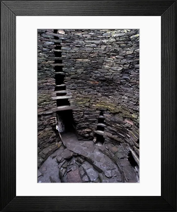 Framed Print : Hollow walls and water tank Framed Print : Hollow walls and water tank