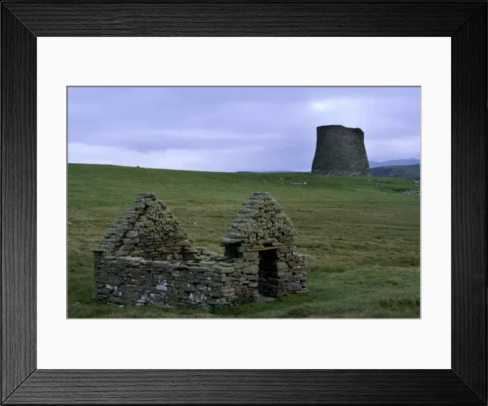 Framed Print : Mousa Broch Framed Print : Mousa Broch