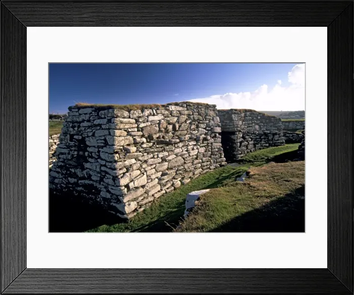 Framed Print : The blockhouse guarding the entrance Framed Print : The blockhouse guarding the entrance
