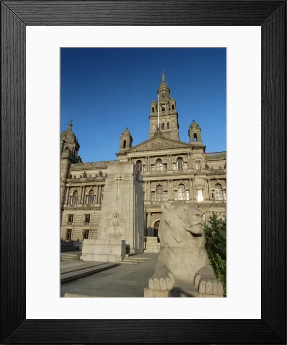 Framed Print : George Square and City Chambers Framed Print : George Square and City Chambers
