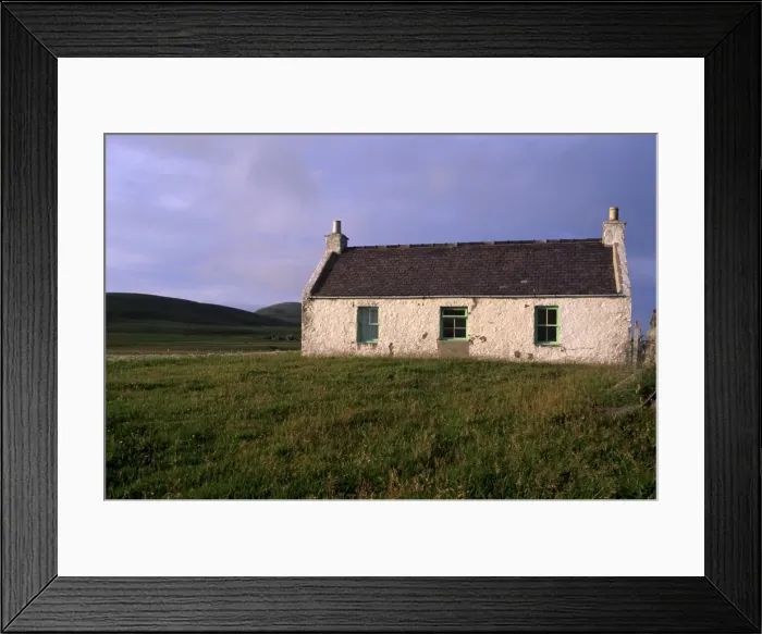 Framed Print : House, Fair Isle Framed Print : House, Fair Isle
