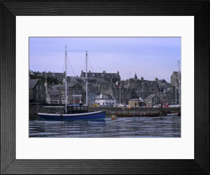 Framed Print : Lerwick seafront Framed Print : Lerwick seafront
