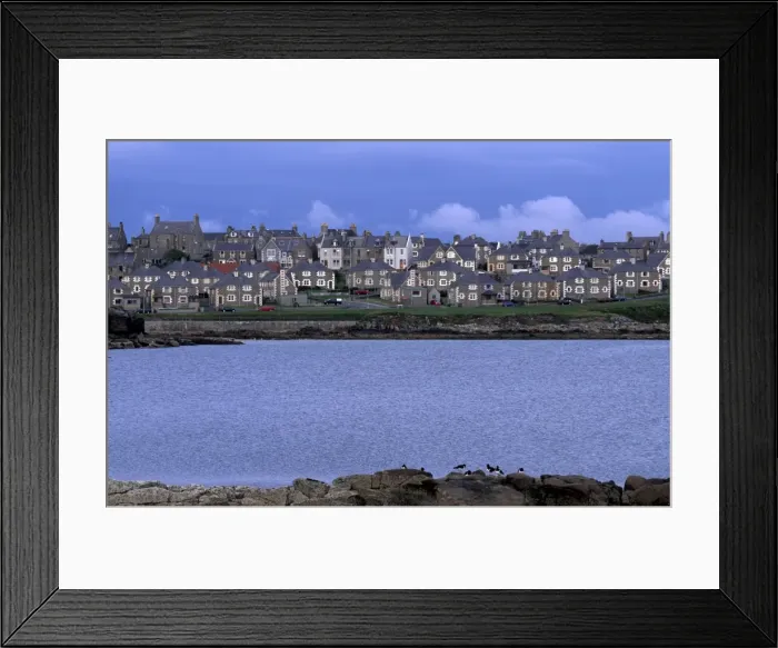 Framed Print : Lerwick seafront Framed Print : Lerwick seafront