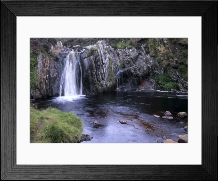Framed Print : Burn of Lunklet waterfall Framed Print : Burn of Lunklet waterfall