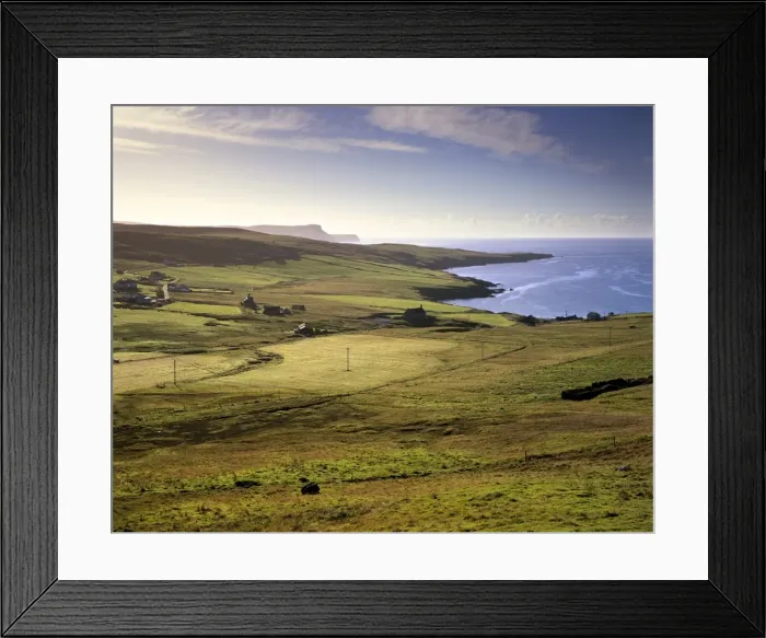 Framed Print : View of Trebister (Gulberwick) and Trebister Ness Framed Print : View of Trebister (Gulberwick) and Trebister Ness