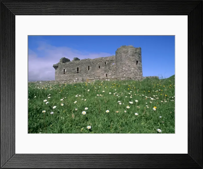 Framed Print : Muness Castle Framed Print : Muness Castle