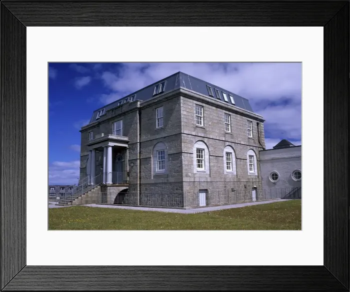 Framed Print : Symbister House Framed Print : Symbister House