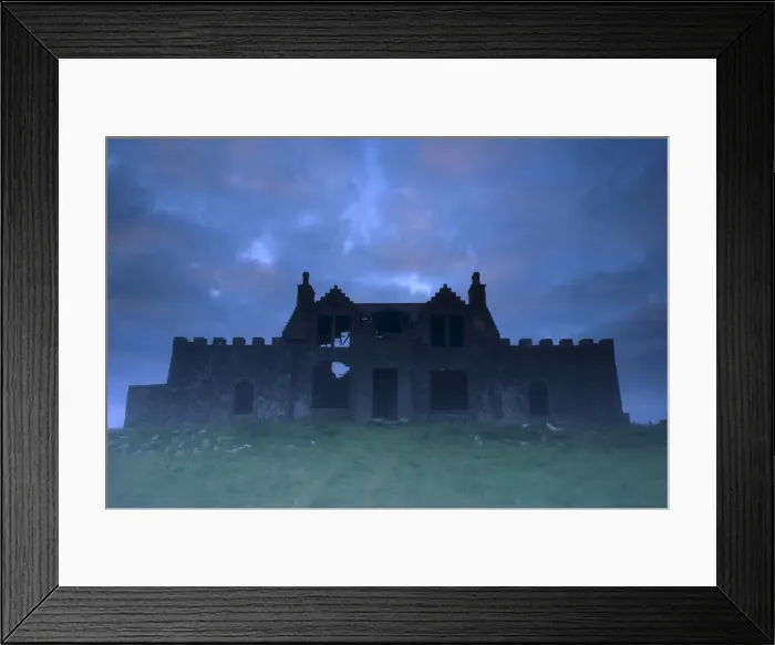 Framed Print : A house reputed to be haunted Framed Print : A house reputed to be haunted