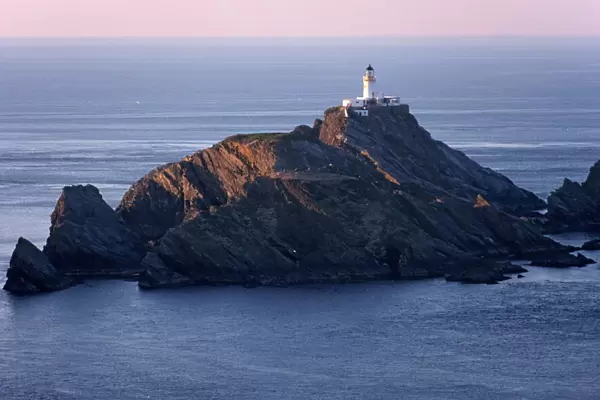Muckle Flugga and its lighthouse