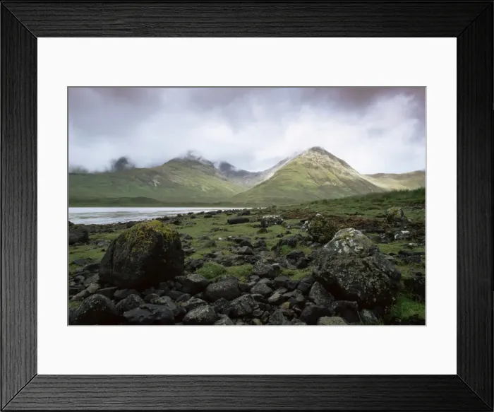 Framed Print : Bad weather near Torrin Framed Print : Bad weather near Torrin