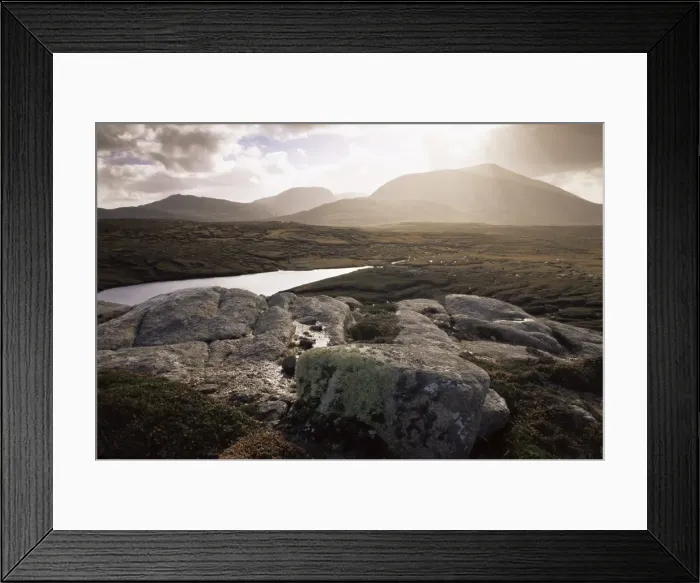 Framed Print : Mealisval Hill Framed Print : Mealisval Hill