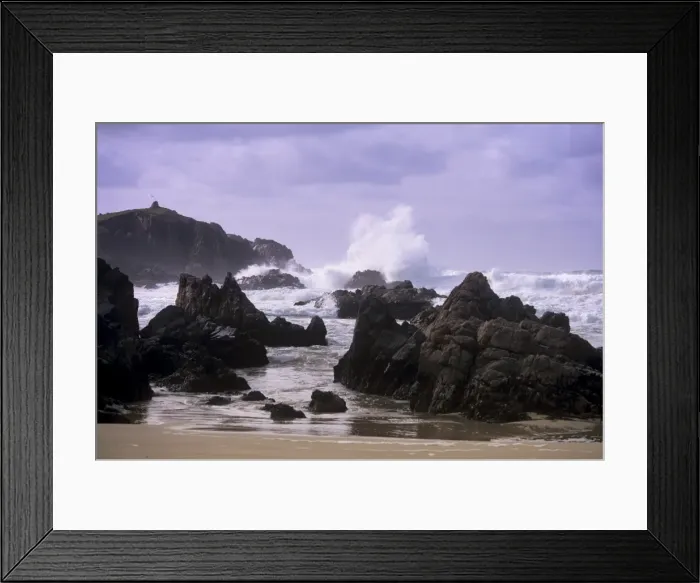 Framed Print : Gale-force winds near Mealista Framed Print : Gale-force winds near Mealista