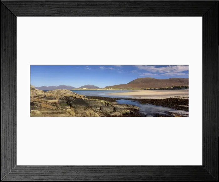Framed Print : Traigh Luskentyre (Luskentyre beach) from Seilebost Framed Print : Traigh Luskentyre (Luskentyre beach) from Seilebost
