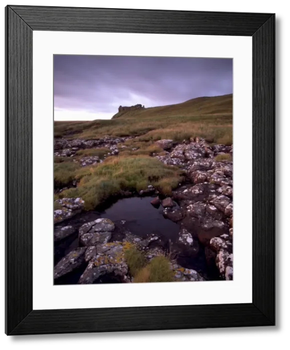 Framed Print : Ruins of MacDonalds Duntulm Castle Framed Print : Ruins of MacDonalds Duntulm Castle