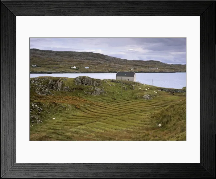 Framed Print : Lazybeds, remnants of ancient cultivation methods Framed Print : Lazybeds, remnants of ancient cultivation methods