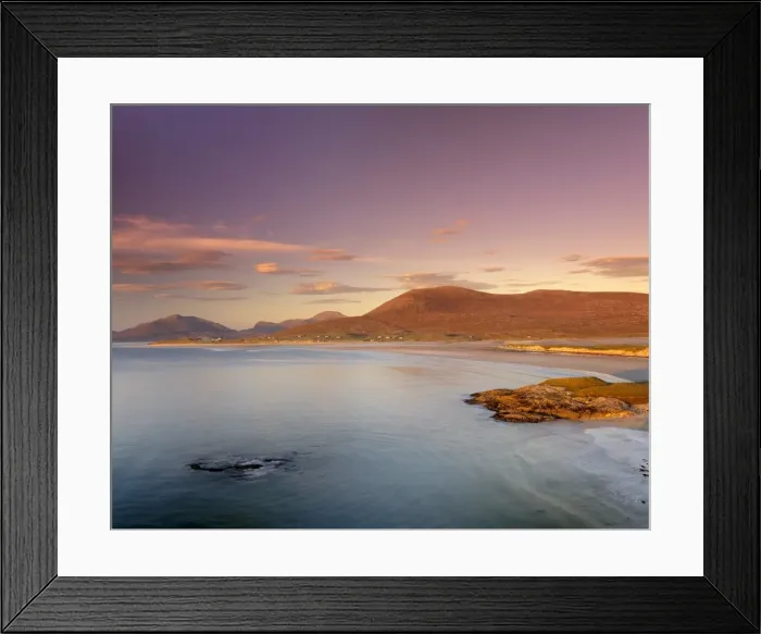 Framed Print : Traigh Luskentyre (Luskentyre beach) from Seilebost Framed Print : Traigh Luskentyre (Luskentyre beach) from Seilebost