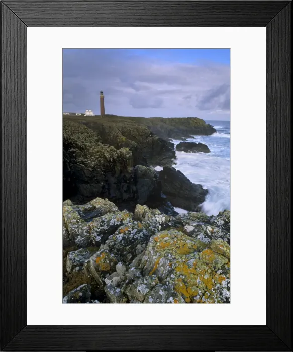 Framed Print : Butt of Lewis (Rubha Robhanais) lighthouse Framed Print : Butt of Lewis (Rubha Robhanais) lighthouse