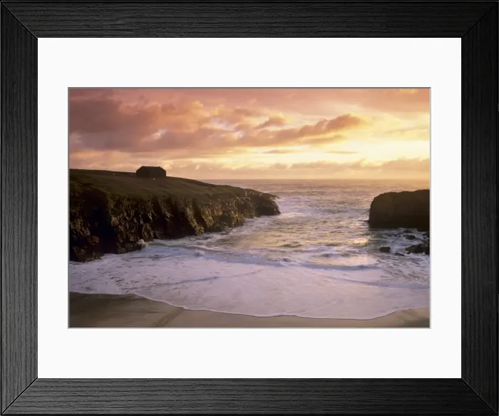 Framed Print : Tiny sandy bay of Port Sto Framed Print : Tiny sandy bay of Port Sto